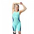 [해외]스피도 Fastskin LZR Pure Intent 2.0 오픈 백 경기용 수영복 6141468107 Arctic Glass / Mainline