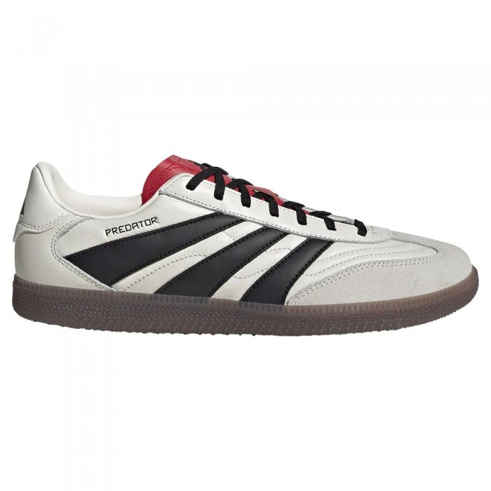 [해외]아디다스 Predator Freestyle 실내 축구화 3141604692 Off White / Core Black / Pure Ruby