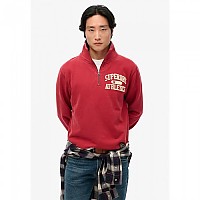 [해외]슈퍼드라이 Vintage Athletic 하프 지퍼 스웨트셔츠 141663731 Prep Red