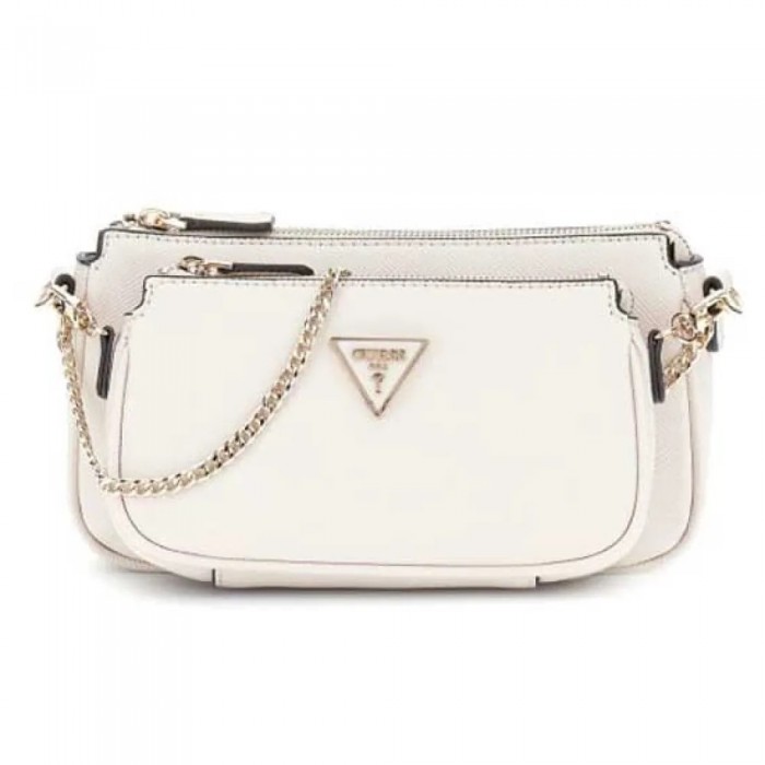 [해외]GUESS Noelle Dbl Pouch 숄더백 141626214 Bone