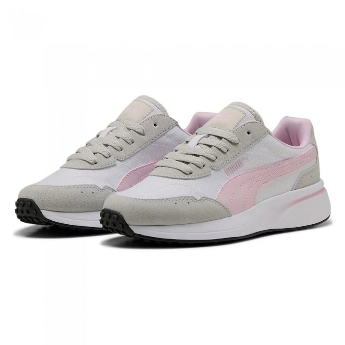 [해외]푸마 R78 Glance 운동화 141725658 Cool Light Grey / Rose Mauve / Puma White / Puma Black