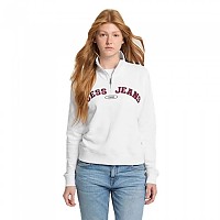 [해외]GUESS JEANS Gj Reg 하프 지퍼 스웨트셔츠 141631560 Pure White