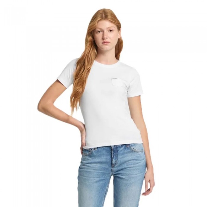 [해외]GUESS JEANS Gj Slim Pkt 반팔 티셔츠 141631569 Pure White