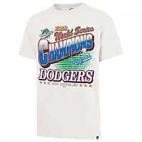 [해외]47 MLB Los Angeles Dodgers Graphic Drop Shoulder 반팔 티셔츠 141311778 Sandstone