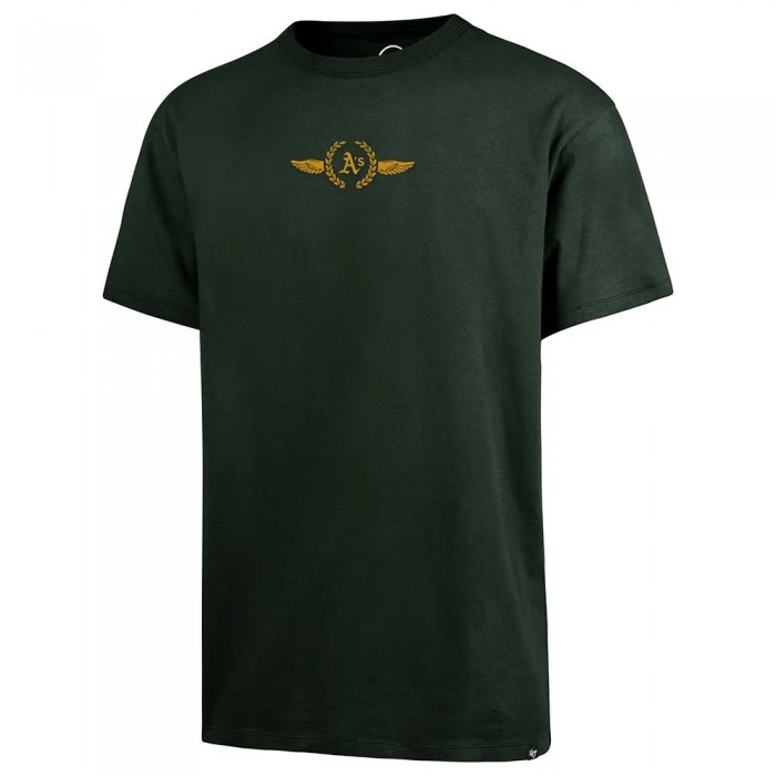 [해외]47 MLB Oakland Athletics Sky High Drop Shoulder 반팔 티셔츠 141312034 Dark Green