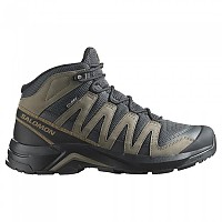 [해외]살로몬 X-Adventure Recon Mid 고어텍스 등산화 4141627244 Asphalt / Falcon / Coyote Brown