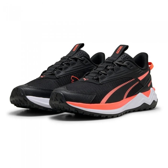 [해외]푸마 Extend Lite 트레일 트레일 러닝화 4141721994 Puma Black / Glowing Red