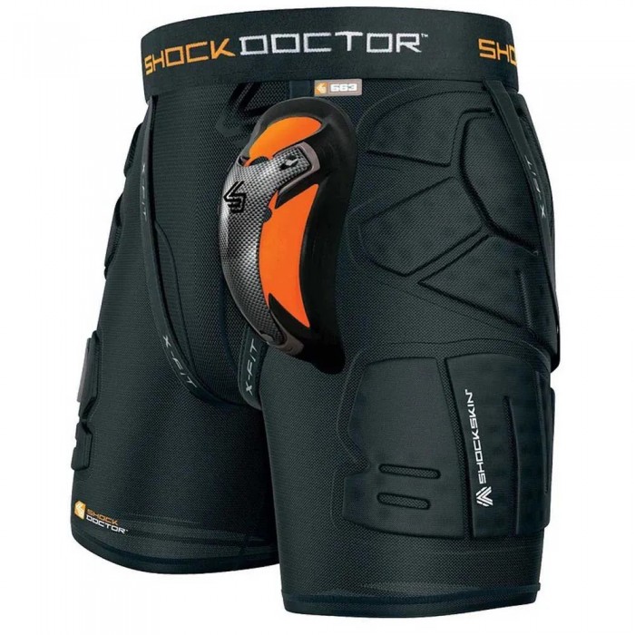 [해외]쇼크닥터 Ultra Pro ShockSkin Relaxed Fit Impact 보호자 7137996103 Black