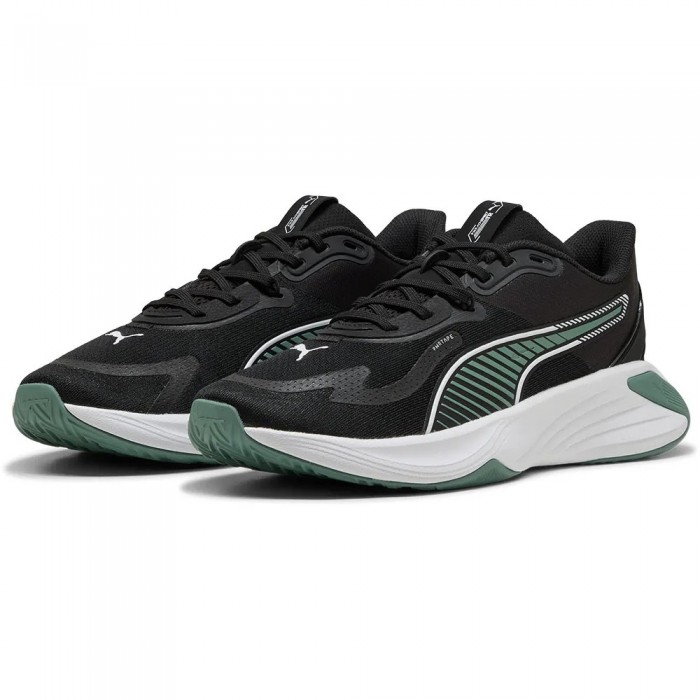 [해외]푸마 Pwr HYBrid 운동화 7141466151 Black / Green Moon / White