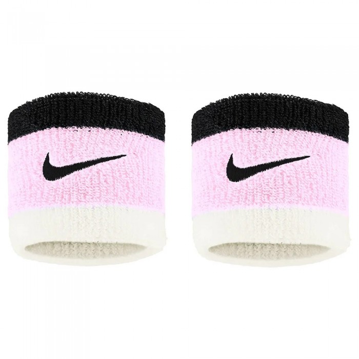 [해외]나이키 ACCESSORIES Swoosh 손목밴드 2 단위 7141668053 Pink Foam / Coconut Milk / Black