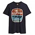 [해외]슈퍼드라이 Gasoline Graphic Relaxed 반팔 티셔츠 141663261 Truest Navy