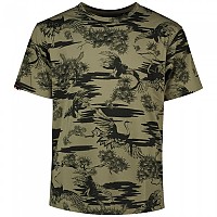 [해외]슈퍼드라이 Classic Ess Rlxd Printed 반팔 티셔츠 141663019 Pine Crane Khaki