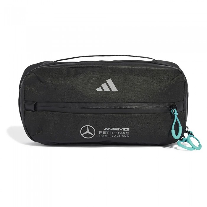 [해외]아디다스 Mercedes AMG Petronas F1 팀 크로스백 141580280 Black / Reflective Silver / Semi Mint Rush