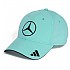 [해외]아디다스 Mercedes AMG Petronas F1 팀 모자 141580276 Semi Mint Rush / Black