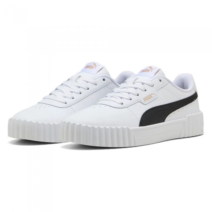 [해외]푸마 SELECT Carina 3.0 운동화 141757364 Puma White / Puma Black / Puma Gold