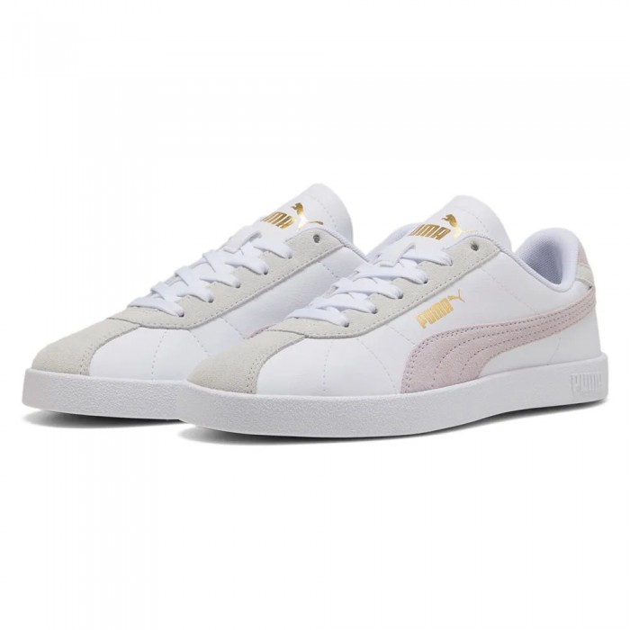 [해외]푸마 SELECT Club II SD 운동화 141757417 Puma White / Lilac Frost / Feather Grey