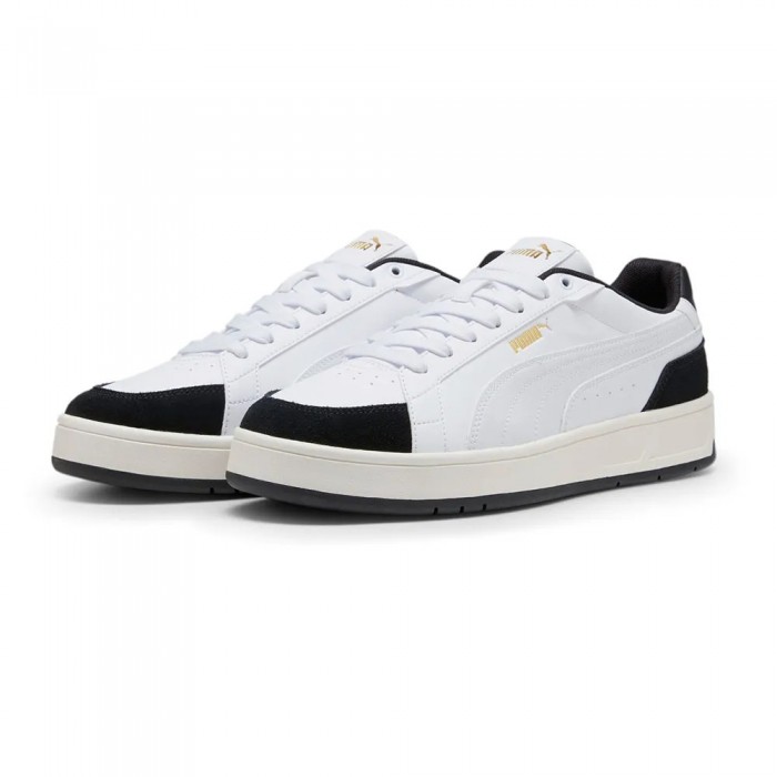 [해외]푸마 SELECT Court Classic Sport 운동화 141757464 Puma White / Puma White / Puma Black