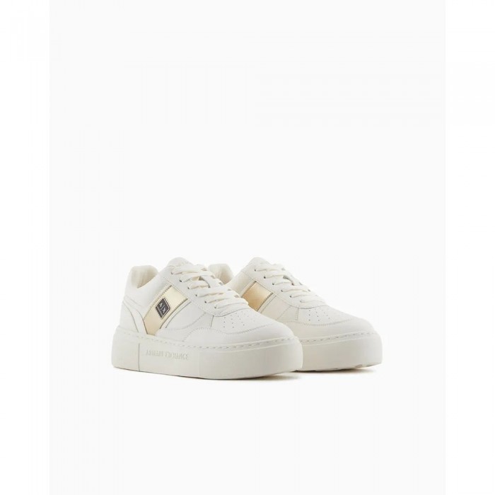 [해외]아르마니익스체인지 XDX176_XV917 운동화 141688484 Off White+Pale Gold