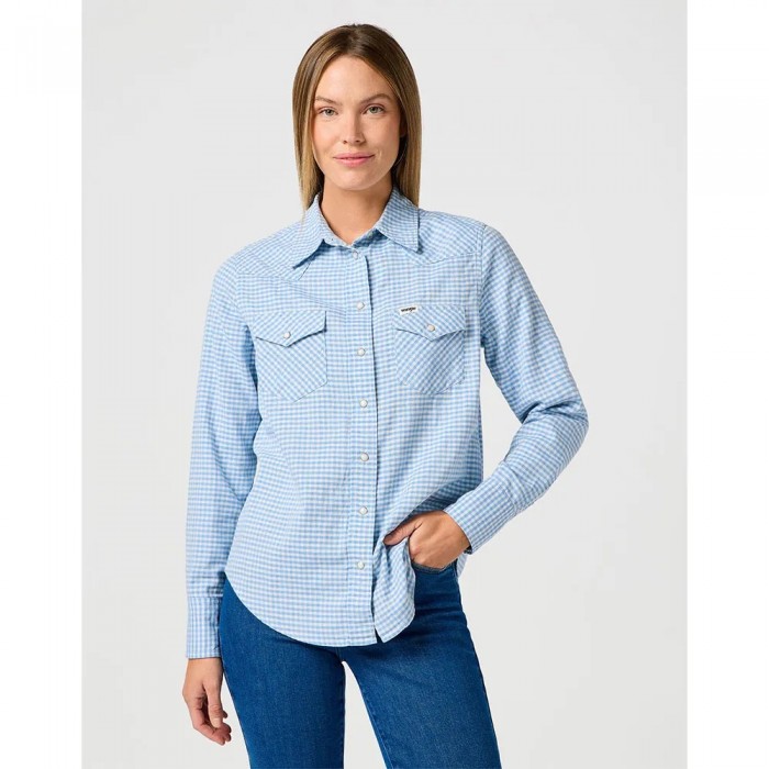 [해외]랭글러 Western 긴팔 셔츠 141645171 Pacific Gingham