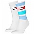 [해외]타미힐피거 Uni Faded Rugby 크루 양말 2 켤레 141713863 Light Blue