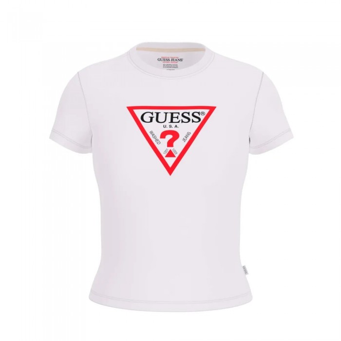 [해외]GUESS W4YI04 반팔 티셔츠 141514449 White