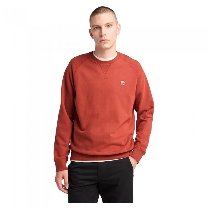 [해외]팀버랜드 Exeter River Loopback Crew Neck 스웨트셔츠 141688798 Burnt Henna