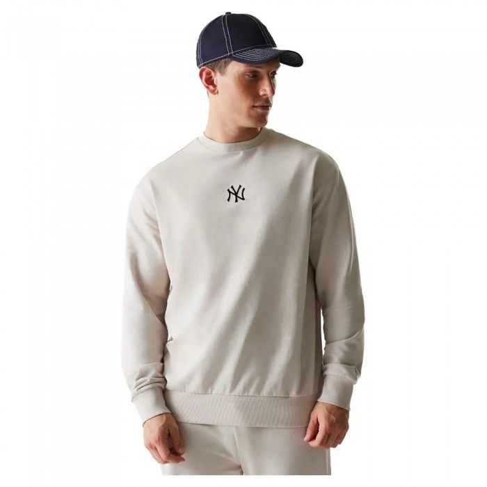 [해외]뉴에라 MLB LE Midi New York Yankees 스웨트셔츠 141772588 Light Beige