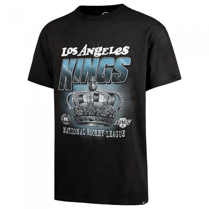 [해외]47 NHL La Kings Graphic Drop Shoulder 반팔 티셔츠 141312155 Carbonite